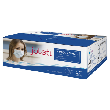 JOLETI masque 3 plis adulte